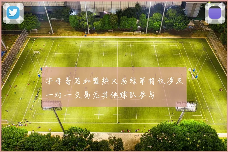 字母哥若加盟热火或绿军将仅涉及一对一交易无其他球队参与
